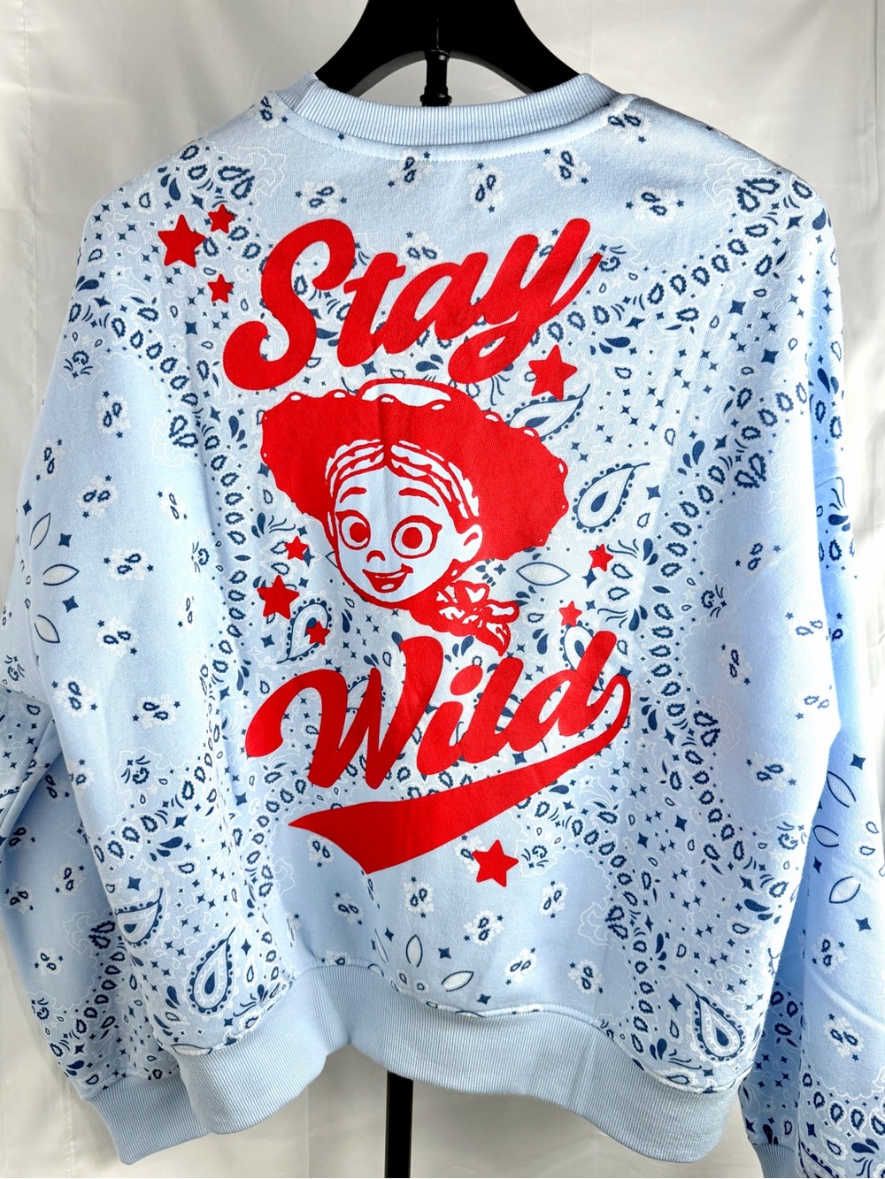 Womens M ,Disney Jessie Bandana Sweatshirt - Picture 4 of 7